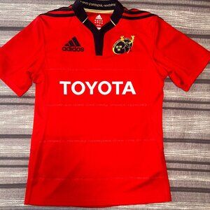 NWT Adult Vintage Munster Rugby Adidas Toyota Jersey - Soccer Football Sz Small